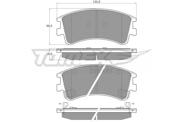 TOMEX BRAKES Jarrupala, levyjarru TX 13-03